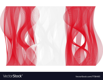 Wave line flag of Peru vector image Wave line flag of Peru vector image