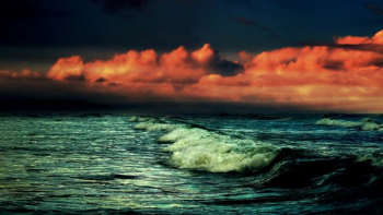 waves on blue sea waves on blue sea