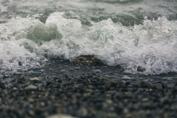 Waves Rolling On Rocky Beach Waves Rolling On Rocky Beach