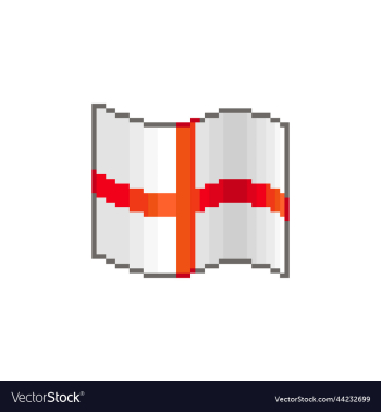 waving flag of england waving flag of england