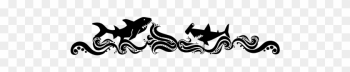 Wavy Shark Seashells, Fish, And Beach Wedding Illustration - Beach Wavy Shark Seashells, Fish, And Beach Wedding Illustration - Beach