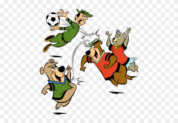 We Are Excited To See You Here At Jellystone Park At - Yogi Bear Playing Soccer We Are Excited To See You Here At Jellystone Park At - Yogi Bear Playing Soccer