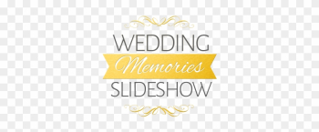 We Present To You Our Wedding Memories Slideshow Impress - Wedding Memories Png