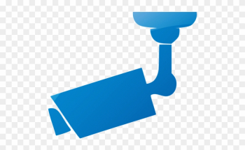 Web 2 Blue Security Camera 4 Icon - Security Camera Logo Orange Png