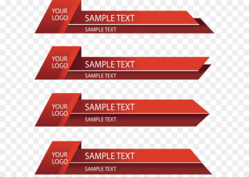 Web banner Paper - Red origami business banner Web banner Paper - Red origami business banner