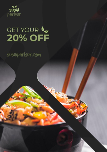 Web banner template for japanese restaurant Free Psd Web banner template for japanese restaurant Free Psd