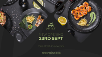 Web banner template for japanese restaurant Free Psd Web banner template for japanese restaurant Free Psd