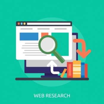 Web research background design Web research background design