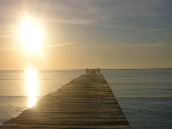 Web, Sunset, Sea, Mallorca, Alcudia, Holiday, Sky