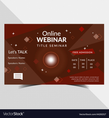 webiner banner design template webiner banner design template