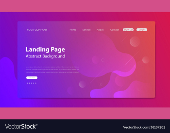 website landing page background modern abstract