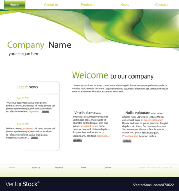 Website vector image Website vector image