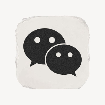 WeChat icon for social media | Free Icons - rawpixel WeChat icon for social media | Free Icons - rawpixel