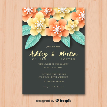 Weddind invitation card template Weddind invitation card template