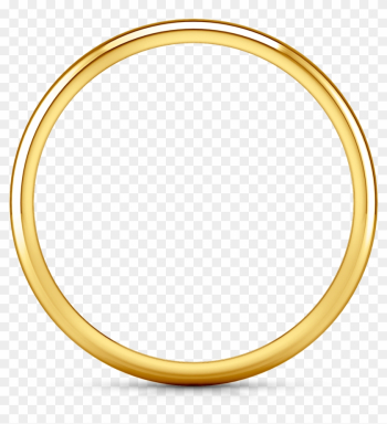 Wedding Band Comfort Fit 2mm 14k Yellow Gold - Circle