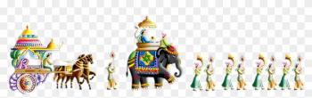 Wedding Baraat Clipart Two Png Images Transparent - Indian Wedding Clipart Png