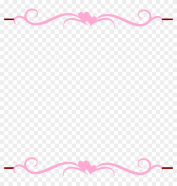 Wedding Border Clipart Wedding Border Clip Art At Clker - Hearts Border .png