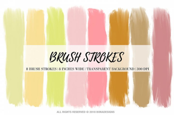 Wedding Brush Strokes, Pastel Brush Strokes, Wedding Wedding Brush Strokes, Pastel Brush Strokes, Wedding