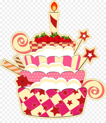 Wedding cake Birthday cake Chocolate cake Cupcake Fruitcake - Birthday Cake 