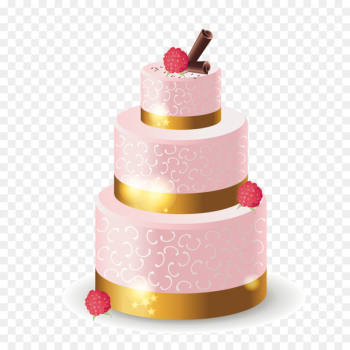 Wedding cake Wedding invitation Gift Wedding anniversary - Pink wedding cake 