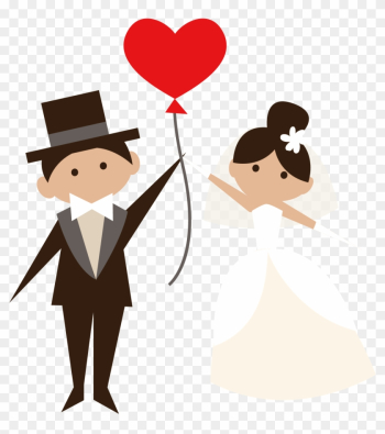 Wedding Clipart Png Image 02 - Bride And Groom Clipart Png