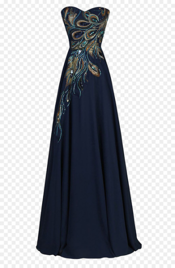 Wedding dress Evening gown Prom - Peacock dress Wedding dress Evening gown Prom - Peacock dress