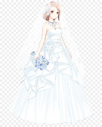 Wedding Dress, Flower Girl, Dress, Gown PNG Wedding Dress, Flower Girl, Dress, Gown PNG