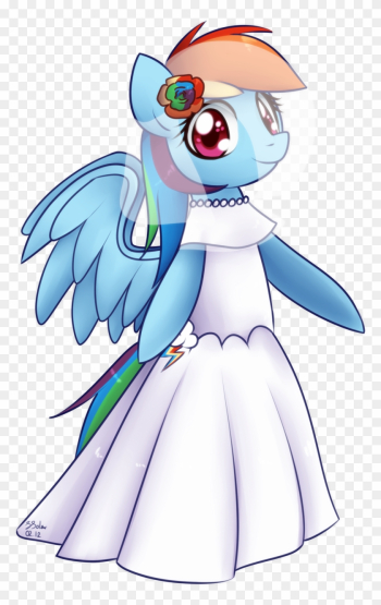 Wedding Dress - Mlp Rainbow Dash Wedding Dress Wedding Dress - Mlp Rainbow Dash Wedding Dress