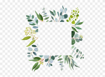 Wedding Greenery Square Template - Greenery Template Wedding Greenery Square Template - Greenery Template