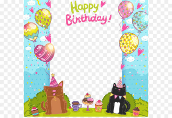 Wedding invitation Birthday cake Greeting card Wish - Birthday 