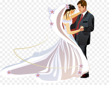 Wedding invitation Bridegroom Clip art - wedding couple Wedding invitation Bridegroom Clip art - wedding couple