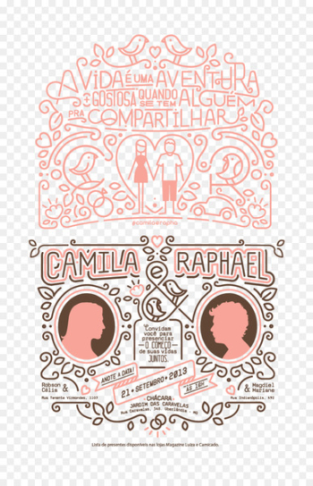 Wedding invitation Convite Graphic design - wedding Wedding invitation Convite Graphic design - wedding