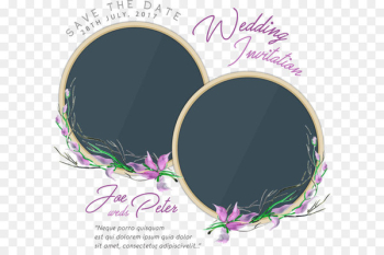 Wedding invitation Download - Couple photo wedding invitation 