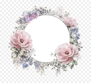 Wedding invitation Floral design Flower Convite - floral frame 
