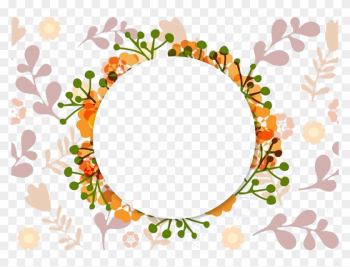 Wedding Invitation Flower Picture Frame Ornament - Flower Wedding Invitation Flower Picture Frame Ornament - Flower
