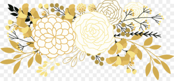 Wedding invitation Greeting card RSVP Green wedding - Hand painted small fresh camellia poster cover 