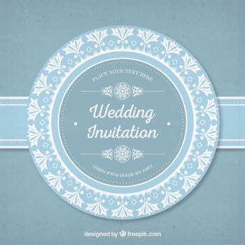 Wedding invitation label Wedding invitation label