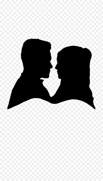 Wedding invitation Silhouette - wedding couple Wedding invitation Silhouette - wedding couple