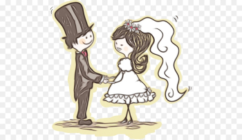 Wedding Invitation, Wedding Anniversary, Wedding, Cartoon, Human PNG