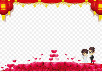 Wedding invitation - Wedding background material Wedding invitation - Wedding background material