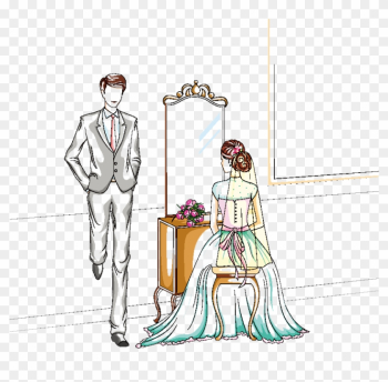 Wedding Marriage Bridegroom Illustration - Wedding Wedding Marriage Bridegroom Illustration - Wedding