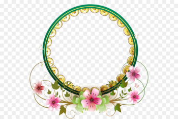 Wedding ring Flower Wedding cake - Circle border Wedding ring Flower Wedding cake - Circle border