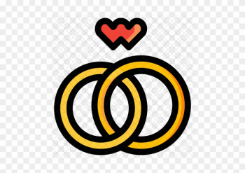 Wedding Rings Icon - Engagement