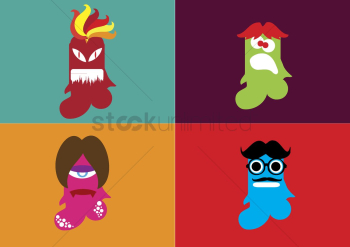Weird shaped monsters Weird shaped monsters