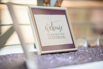 Welcome Please Sign Our Guestbook Sign