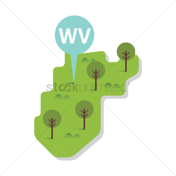 West virginia state map West virginia state map