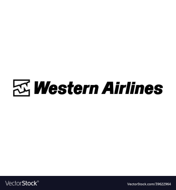 western airlines logo western airlines logo