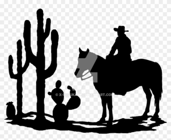 Western Silhouette Clipart Panda - Western Silhouette Western Silhouette Clipart Panda - Western Silhouette