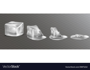 wet melting ice cubes and water puddles wet melting ice cubes and water puddles
