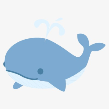 Whale, Whale Clipart, Baby Whale, Cartoon Whale PNG Transparent ...
